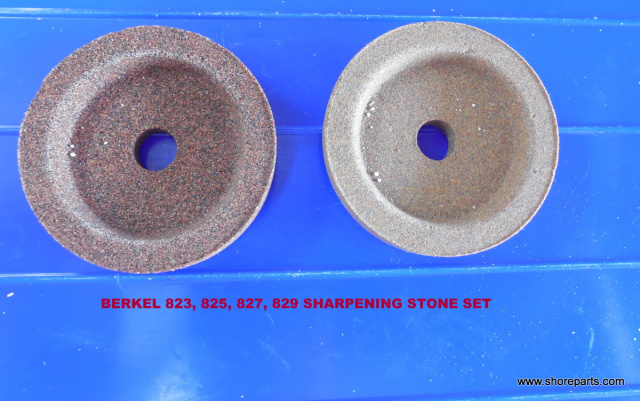 BERKEL 01-40082500112 Sharpening Stone Set FOR 823,825,827 Series Slicers